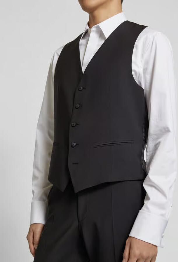 Pierre Cardin Regular fit gilet van scheerwolmix model 'HUGO' - Foto 2