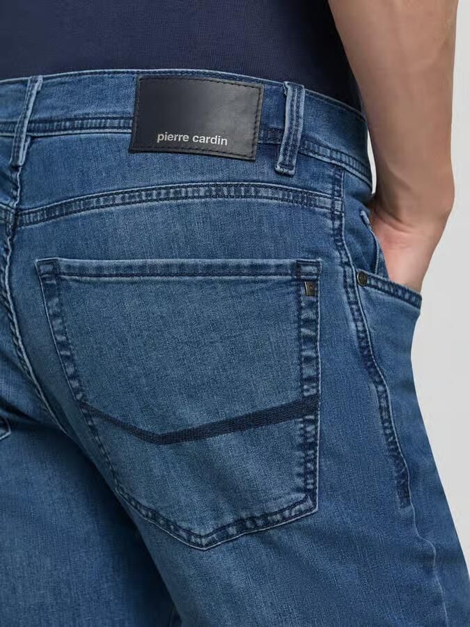 Pierre Cardin regular fit jeans in used-look model 'Lyon' - Foto 2