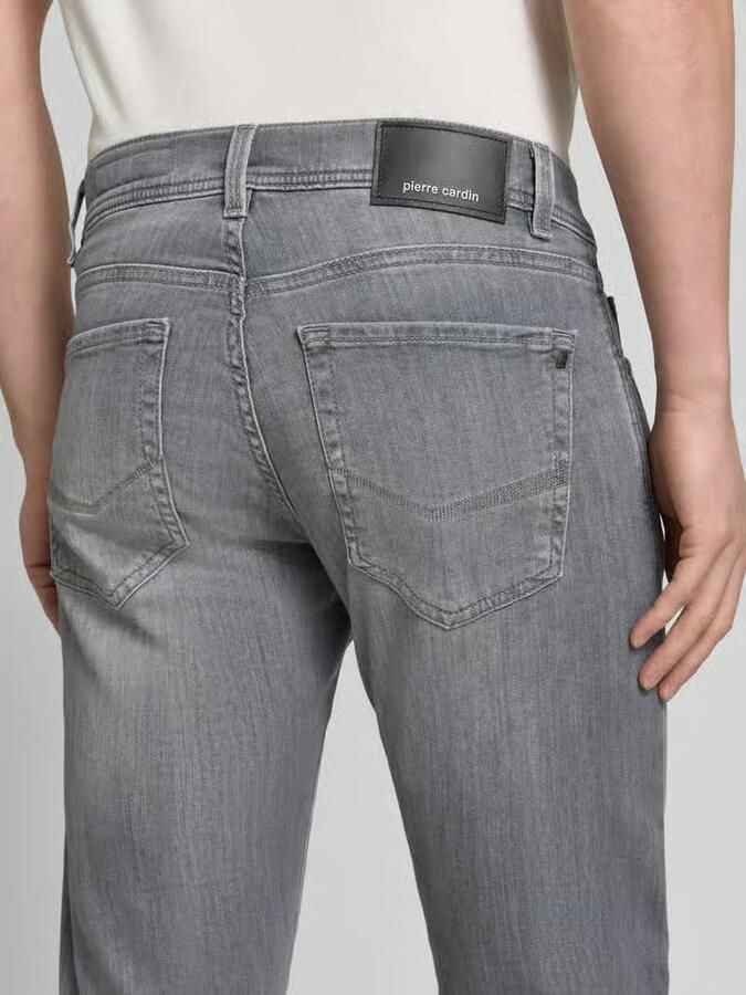 Pierre Cardin regular fit jeans in used-look model 'Lyon'
