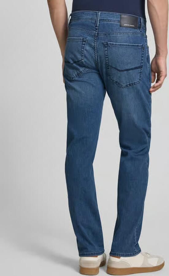 Pierre Cardin Tapered fit jeans in used-look model 'Lyon' - Foto 4