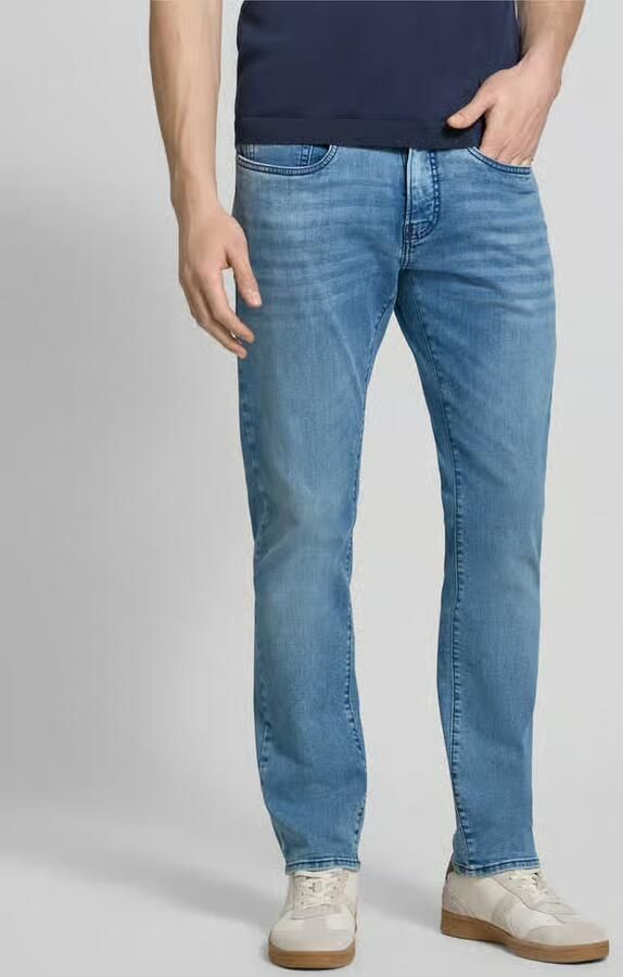 Pierre Cardin regular fit jeans in used-look model 'Lyon' - Foto 3