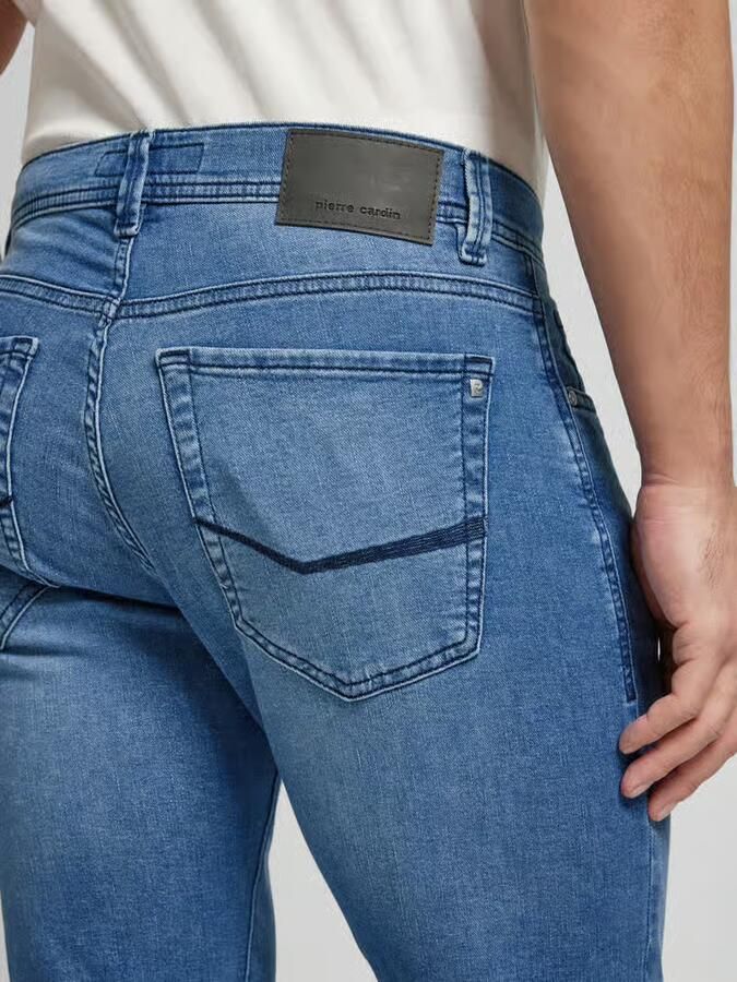 Pierre Cardin Tapered fit jeans met stretch model 'Lyon' 'Futureflex' - Foto 7