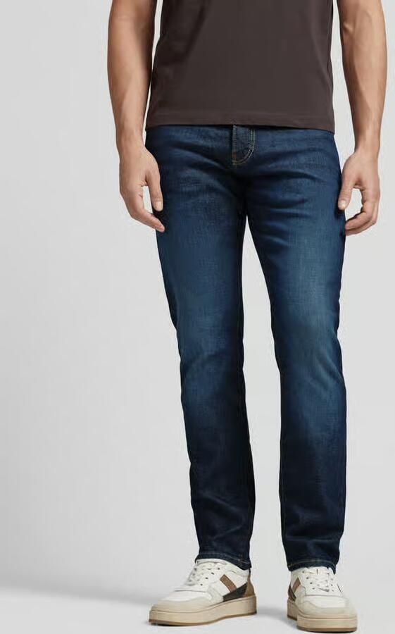Pierre Cardin Tapered fit jeans met stretch model 'Lyon' 'Futureflex' - Foto 6