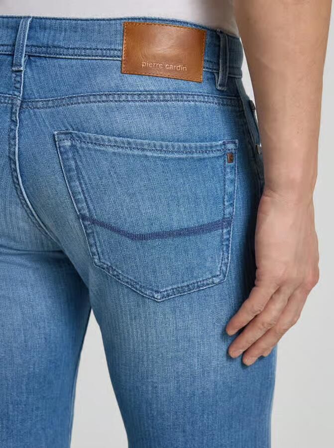 Pierre Cardin regular fit jeansshort met steekzakken model 'Sisteron'