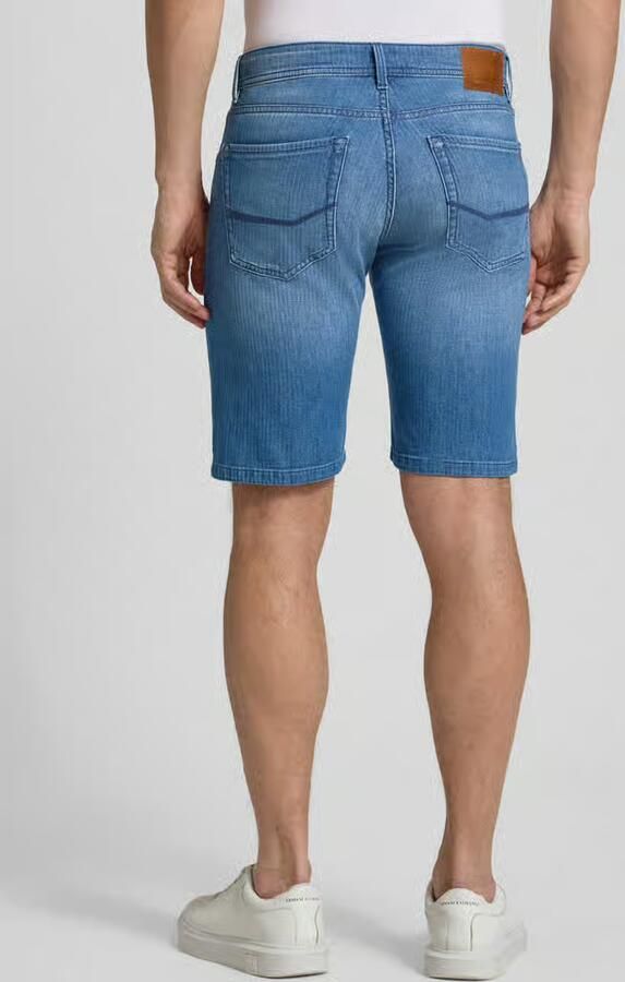 Pierre Cardin regular fit jeansshort met steekzakken model 'Sisteron' - Foto 3