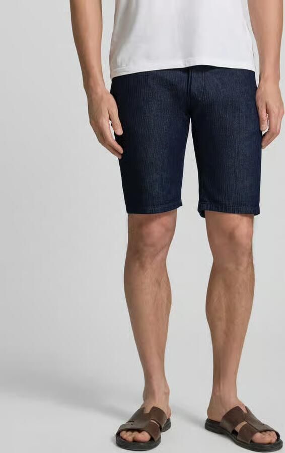 Pierre Cardin regular fit jeansshort met steekzakken model 'Sisteron' - Foto 3
