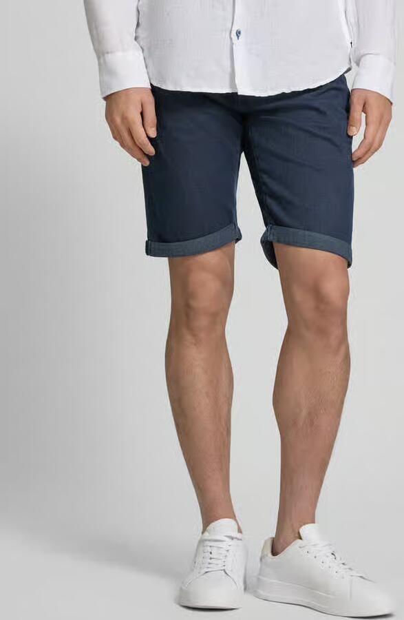 Pierre Cardin regular fit korte jeans met labeldetail - Foto 4
