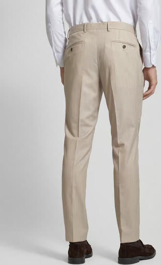 Pierre Cardin regular fit kostuumbroek met vouwnaden model 'Ryan' - Foto 2