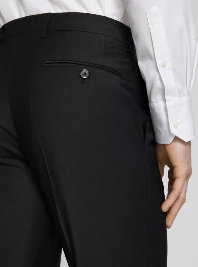 Pierre Cardin Regular fit pantalon met persplooien model 'Ryan' - Foto 2