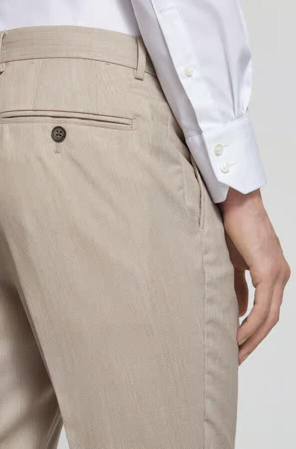 Pierre Cardin Regular fit pantalon met persplooien model 'Ryan' - Foto 2