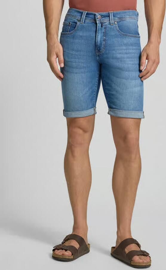 Pierre Cardin regular fit shorts in denimlook - Foto 4