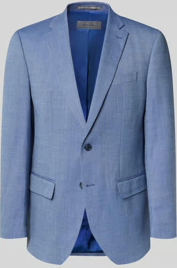 Pierre Cardin slim fit 2-knoops colbert met klepzakken model 'Grant' - Foto 2