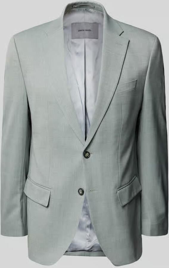 Pierre Cardin slim fit 2-knoops colbert met klepzakken model 'Grant' - Foto 2