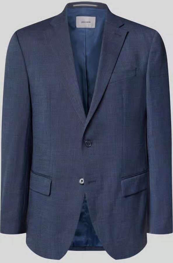Pierre Cardin slim fit 2-knoops colbert met klepzakken model 'Grant' - Foto 2