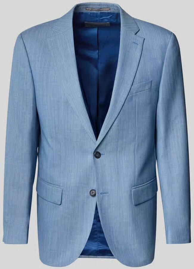 Pierre Cardin slim fit 2-knoops colbert met klepzakken model 'Grant' - Foto 2