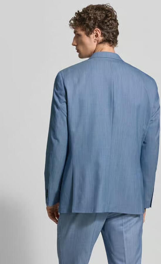 Pierre Cardin slim fit 2-knoops colbert met klepzakken model 'Grant'