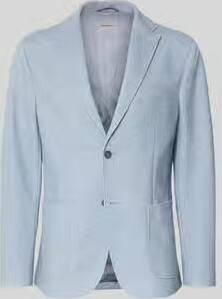 Pierre Cardin slim fit 2-knoopscolbert met structuurpatroon