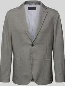 Pierre Cardin slim fit 2-knoopscolbert met structuurpatroon