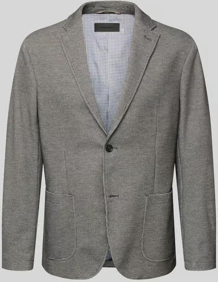 Pierre Cardin slim fit 2-knoopscolbert met structuurpatroon - Foto 2