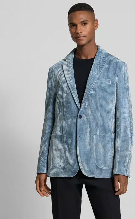 Pierre Cardin Slim fit colbert van corduroy model 'Maurice' - Foto 2
