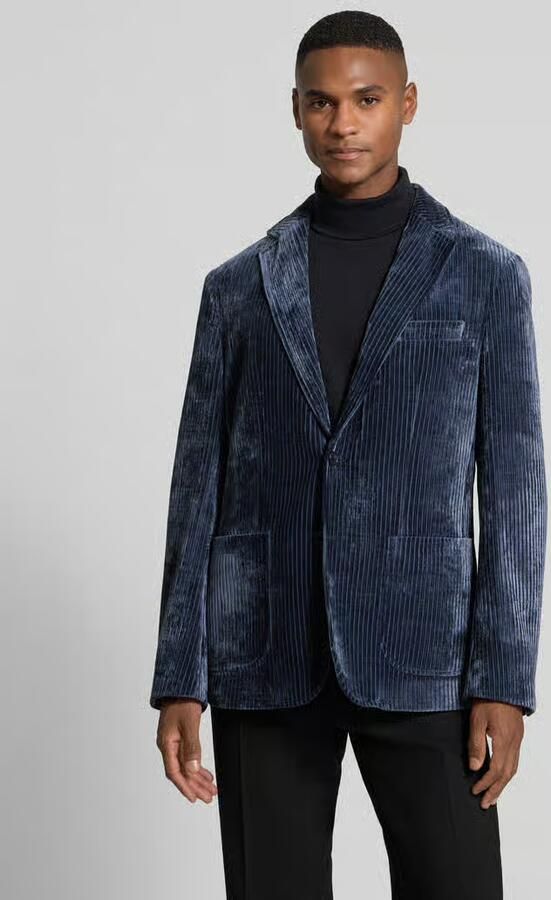 Pierre Cardin Slim fit colbert van corduroy model 'Maurice' - Foto 2