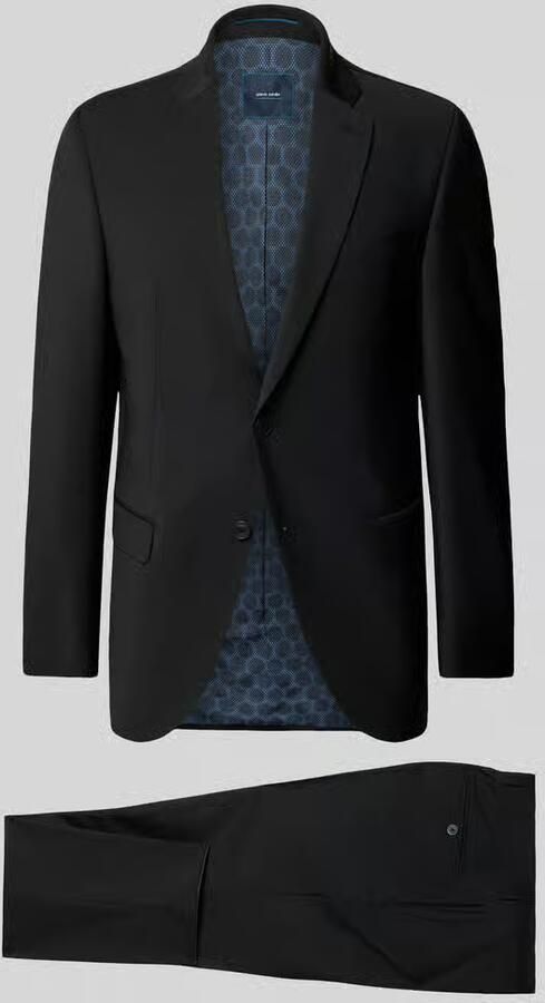 Pierre Cardin slim fit pak met 2-knoops colbert model 'Grant'