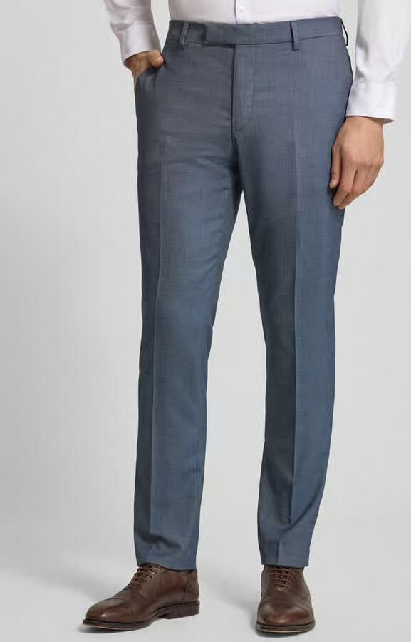 Pierre Cardin Slim fit stoffen broek met viscose model 'Ryan' - Foto 2