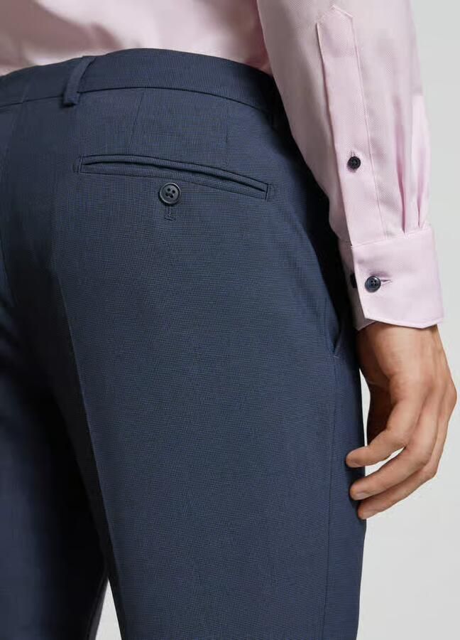 Pierre Cardin Slim fit pantalon met achterzakken model 'Ryan'