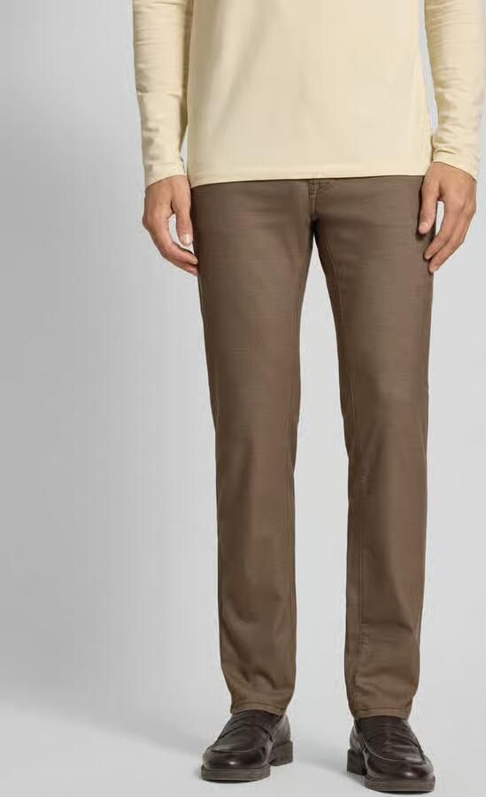 Pierre Cardin slim fit stoffen broek met viscosegehalte model 'Lyon' - Foto 2