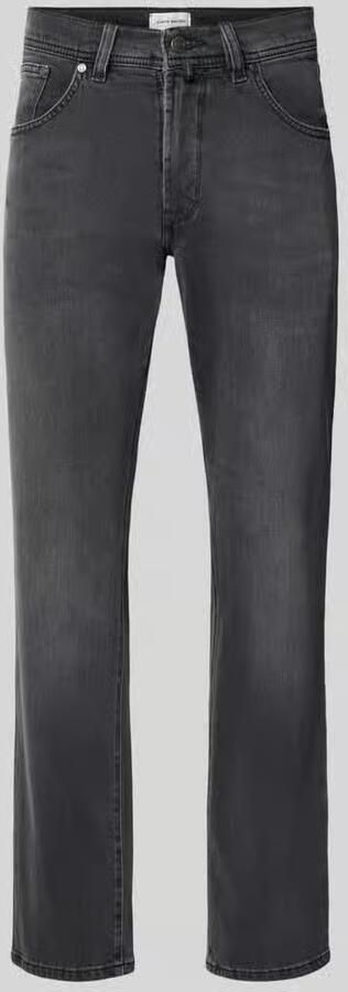 Pierre Cardin straight fit jeans van elastische katoenmix model 'Dijon'