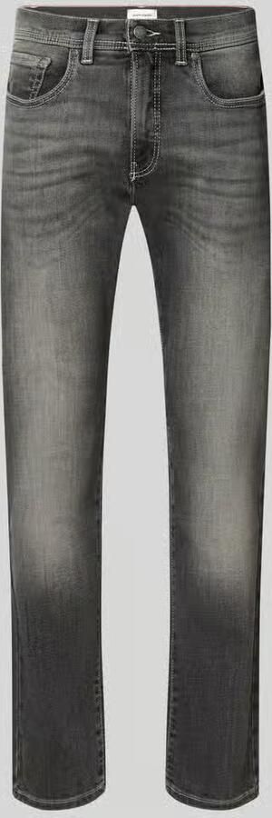 Pierre Cardin straight fit jeans van elastische mix van katoen model 'Lyon'