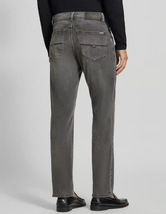 Pierre Cardin straight fit jeans van elastische mix van katoen model 'Lyon' - Foto 2
