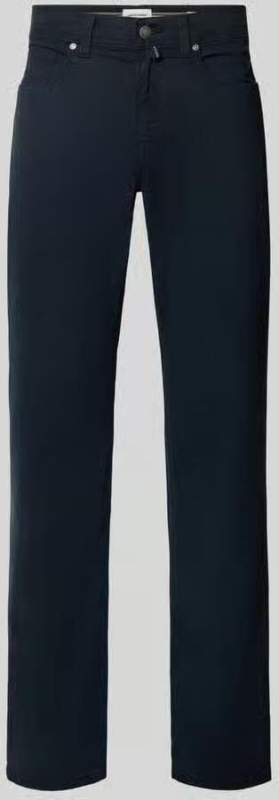 Pierre Cardin straight fit chino van elastische mix van katoen model 'Lyon'