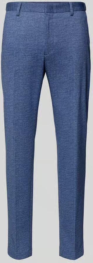 Pierre Cardin Straight fit pantalon met viscose model 'Rick'