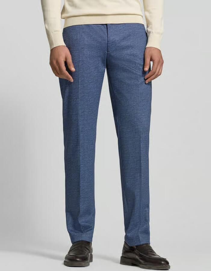 Pierre Cardin Straight fit pantalon met viscose model 'Rick' - Foto 2