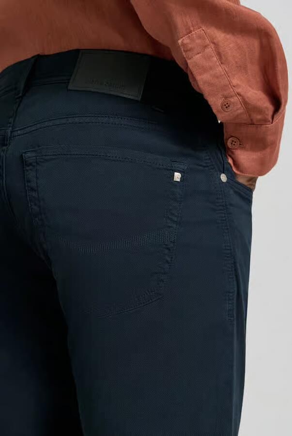 Pierre Cardin tapered fit broek met steekzakken model 'Lyon'