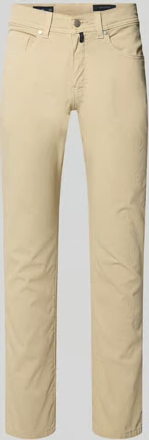 Pierre Cardin tapered fit broek met steekzakken model 'Lyon' - Foto 2