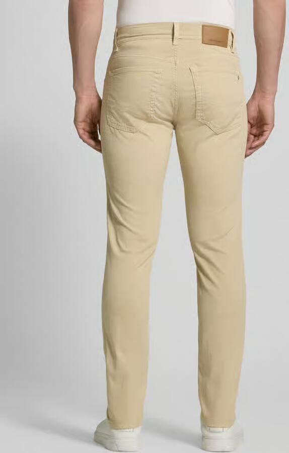 Pierre Cardin tapered fit broek met steekzakken model 'Lyon' - Foto 2
