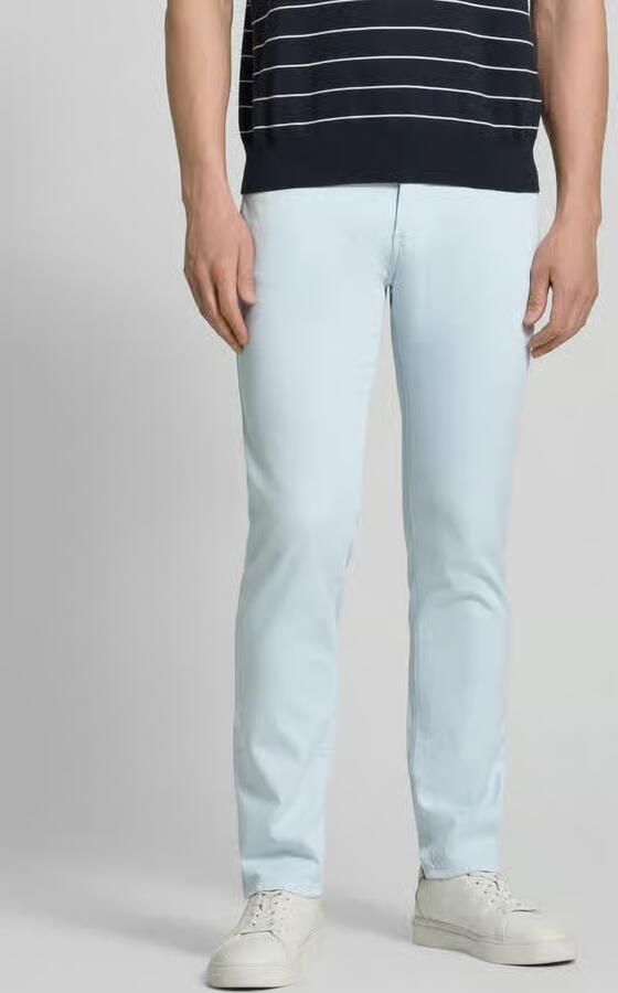 Pierre Cardin tapered fit broek met steekzakken model 'Lyon' - Foto 3