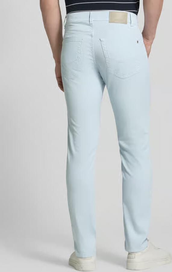 Pierre Cardin tapered fit broek met steekzakken model 'Lyon' - Foto 2