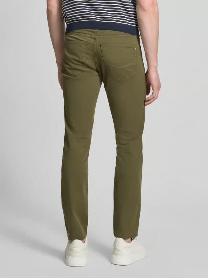 Pierre Cardin tapered fit broek met steekzakken model 'Lyon'