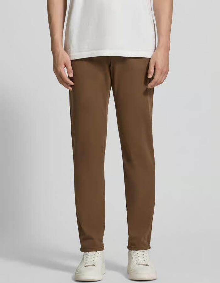 Pierre Cardin tapered fit broek met steekzakken model 'Lyon' - Foto 2