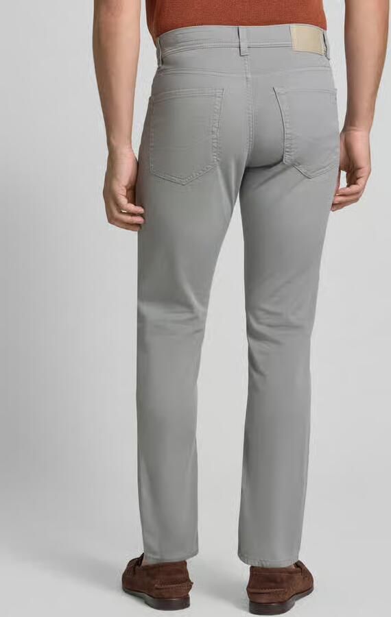 Pierre Cardin tapered fit broek met steekzakken model 'Lyon'