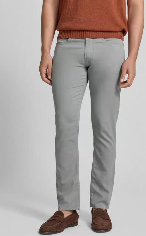 Pierre Cardin tapered fit broek met steekzakken model 'Lyon' - Foto 3