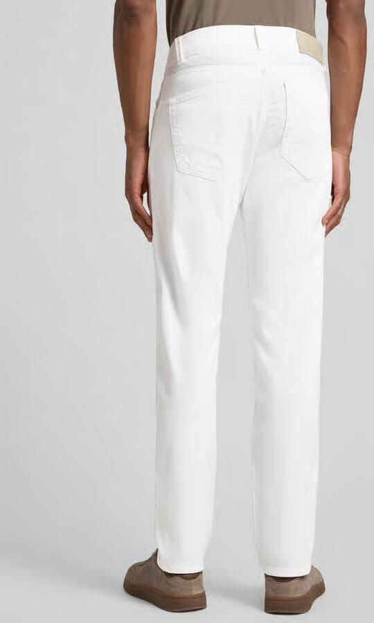 Pierre Cardin tapered fit broek met steekzakken model 'Lyon'