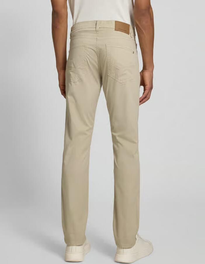 Pierre Cardin tapered fit broek met steekzakken model 'Lyon'