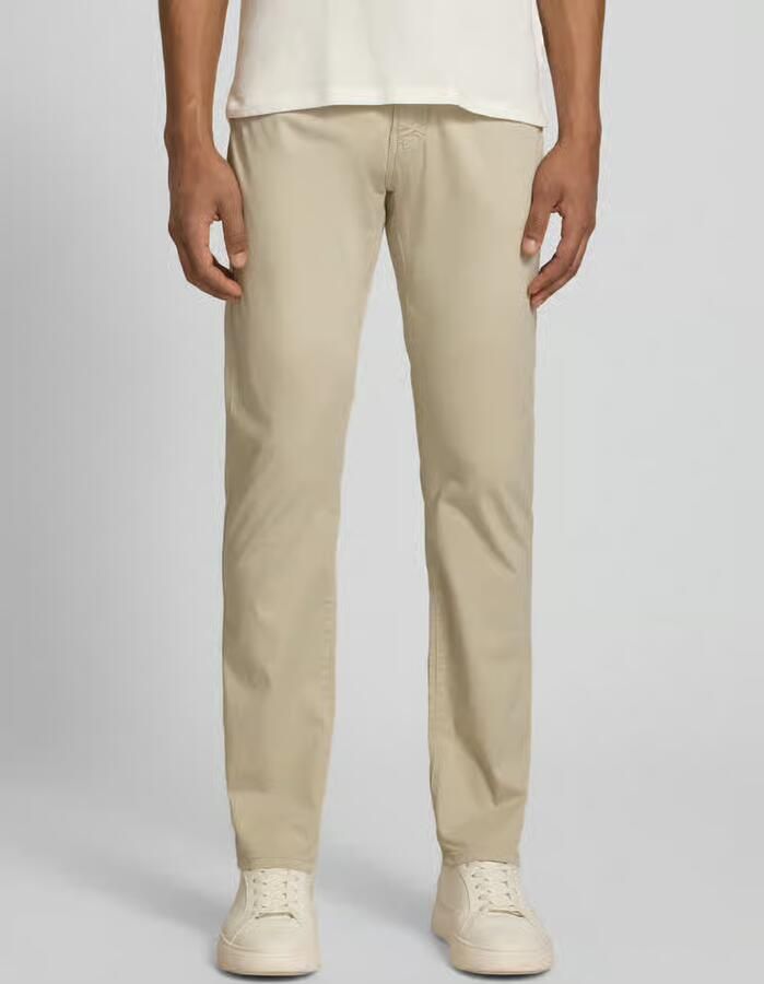 Pierre Cardin tapered fit broek met steekzakken model 'Lyon' - Foto 2