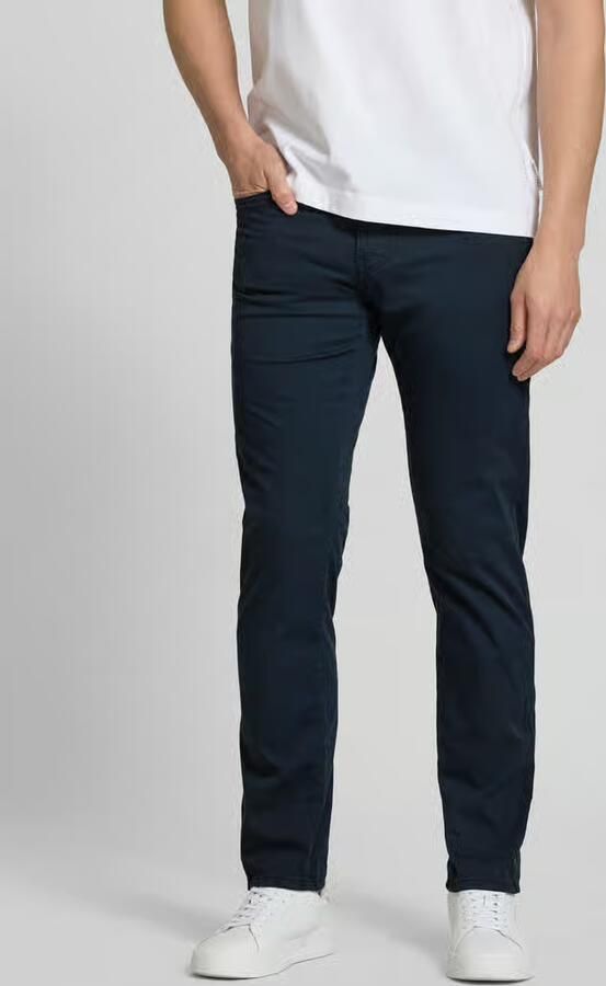Pierre Cardin tapered fit broek met steekzakken model 'Lyon' - Foto 3