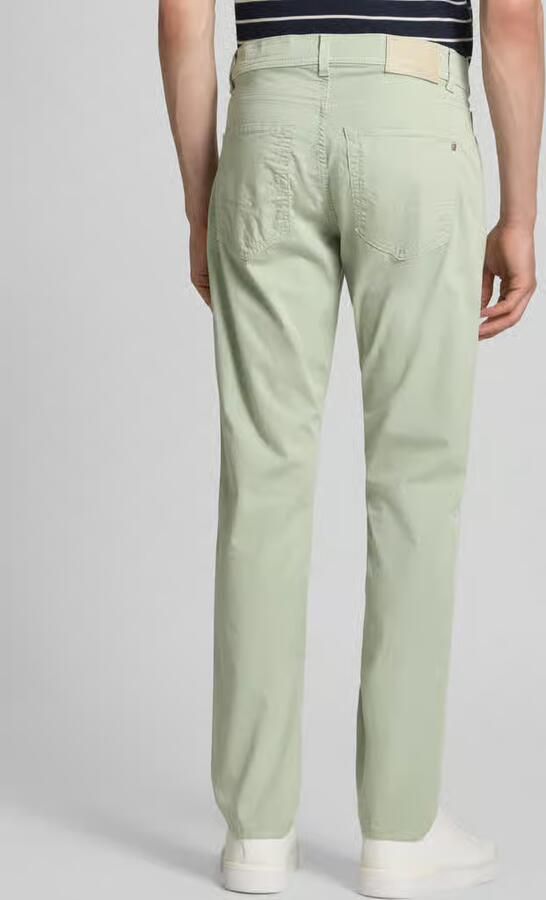 Pierre Cardin tapered fit broek met steekzakken model 'Lyon'