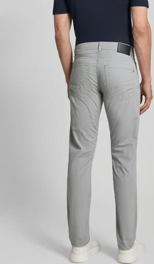 Pierre Cardin tapered fit broek met steekzakken model 'Lyon'